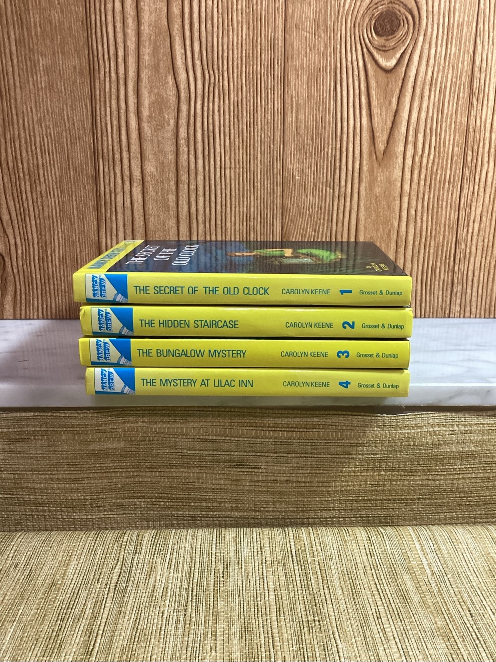 Vintage 1980’s Nancy Drew Book Set - Mystery Collection vol 1-4